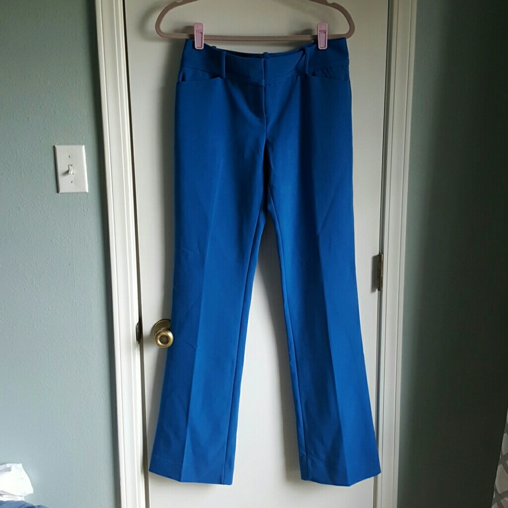 4 Tall Blue Pants from The Limited
